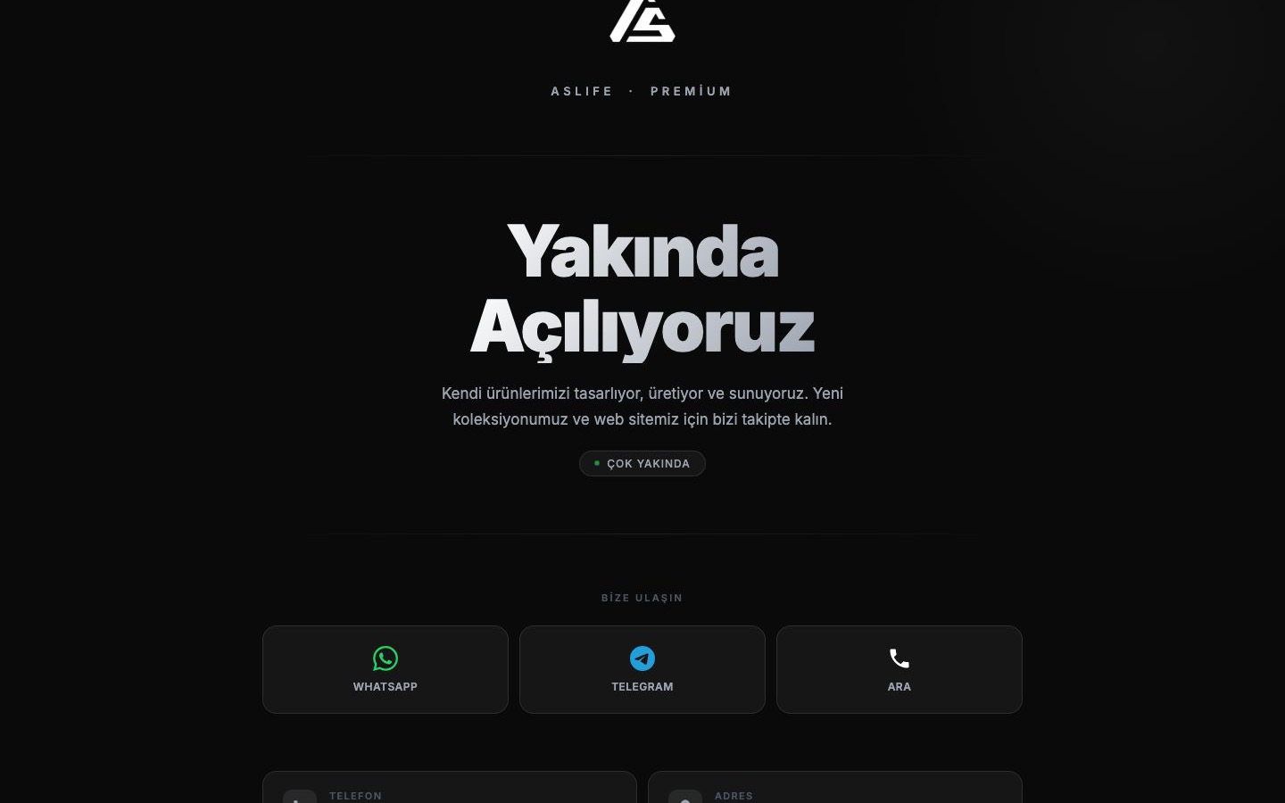 ASLIFE website preview